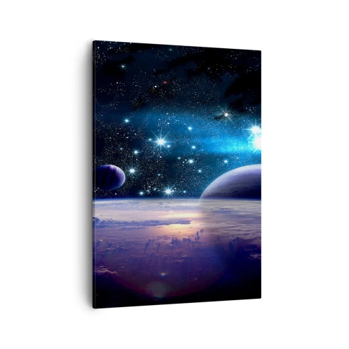 Quadro em tela - Ainda sozinhos? - 50x70 cm