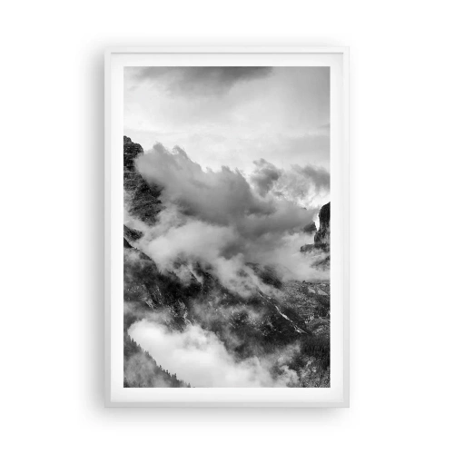 Pôster em moldura branca - Bonitas e cruéis - 61x91 cm