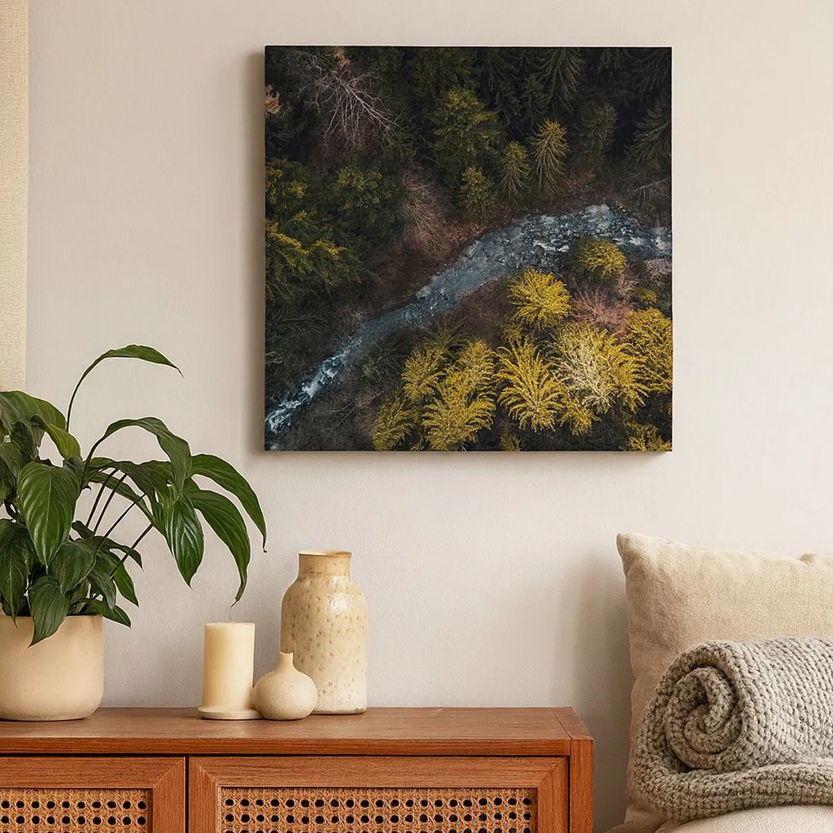 Quadro em tela - Rápido e cada vez mais rápido - 30x30 cm