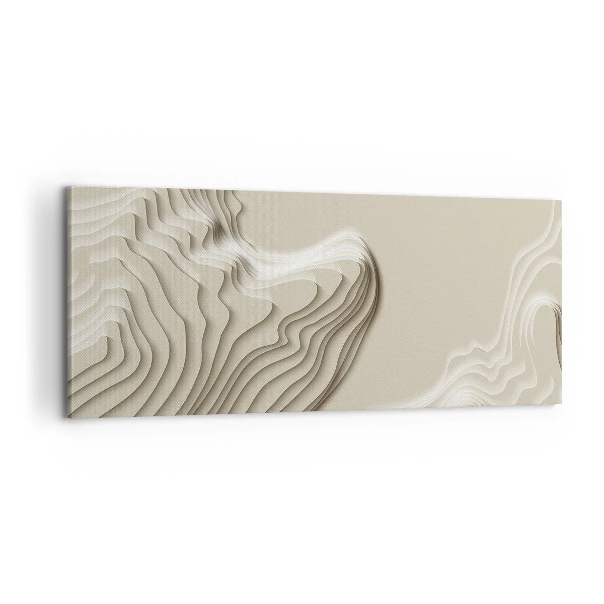 Quadro em tela - Topografia da arte - 100x40 cm