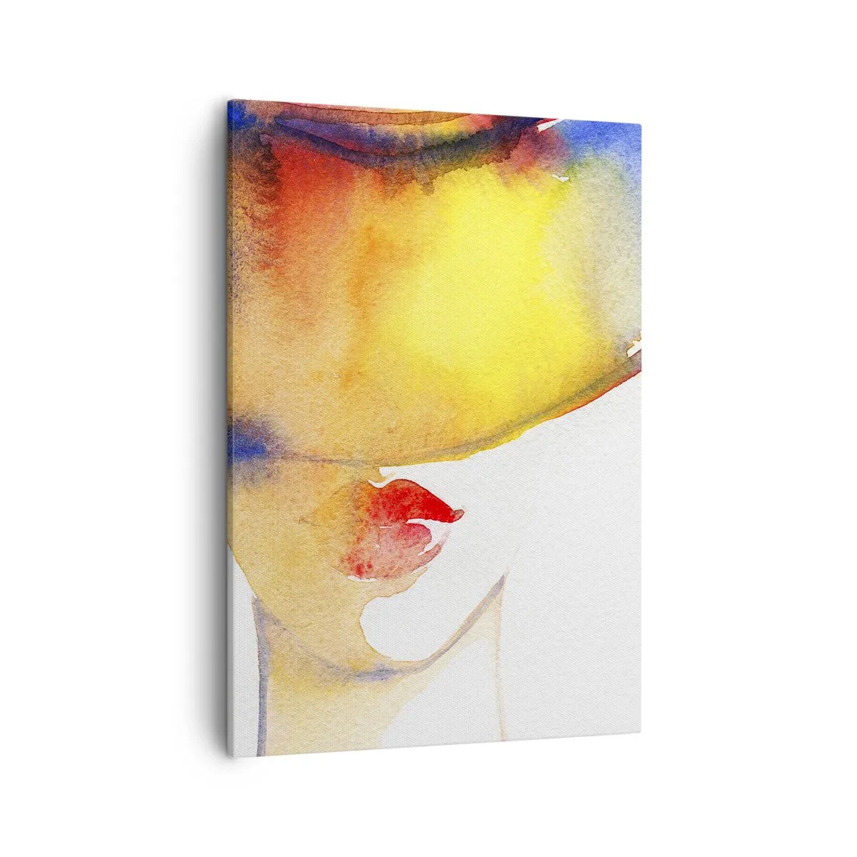 Quadro em tela - Retrato de uma dama    - 50x70 cm