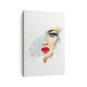 Quadro em tela - Reflexão numa gota de água - 70x100 cm