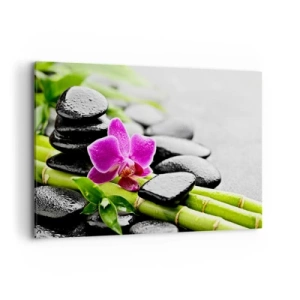 Quadro em tela - Calmo equilíbrio - 120x80 cm