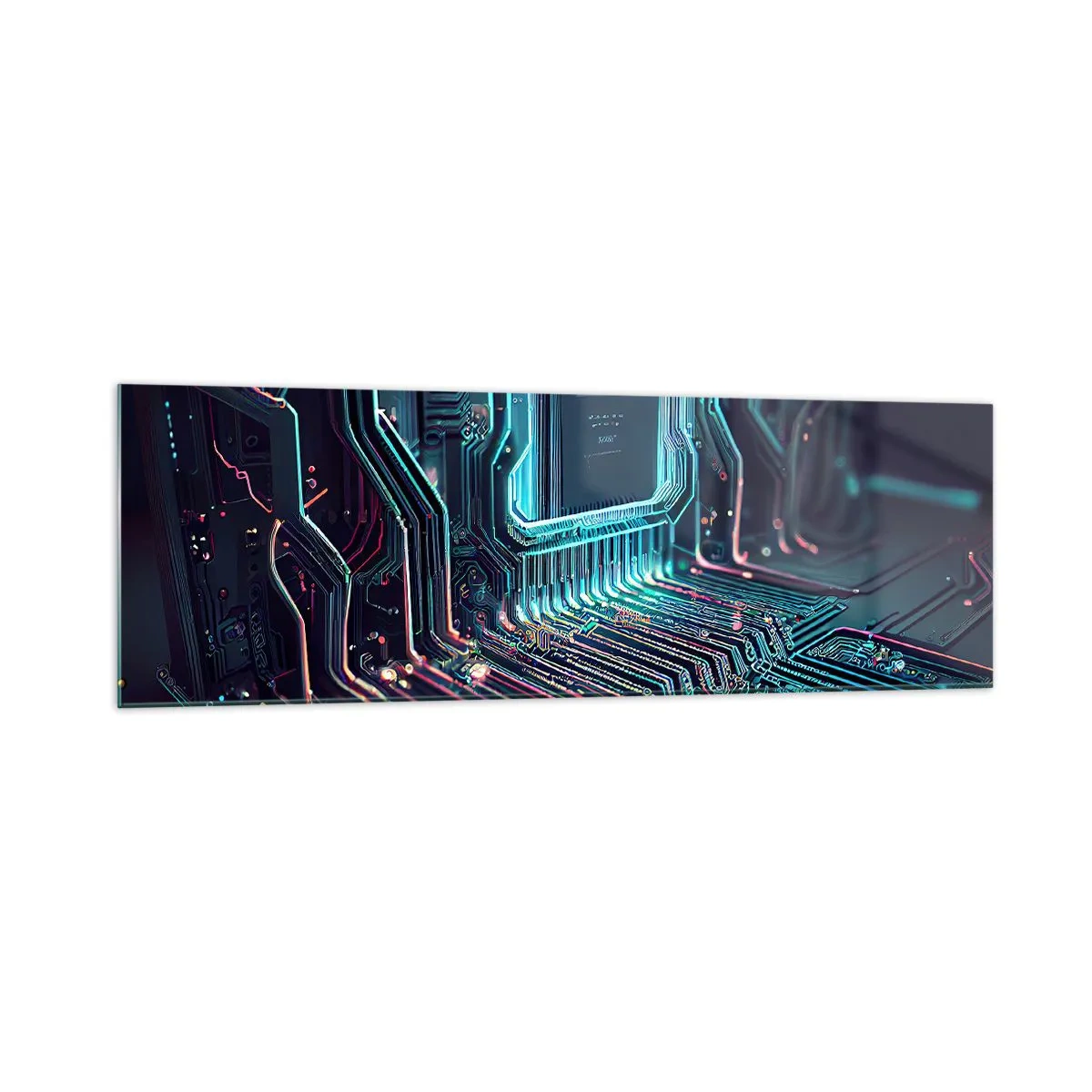 Quadro em vidro - Só estou a pensar... - 160x50 cm