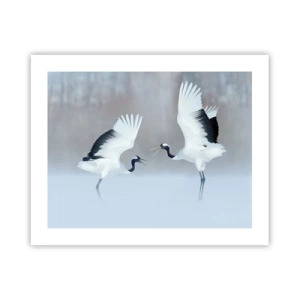 Pôster - Dança no nevoeiro - 50x40 cm