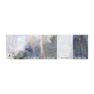 Amostra de Papel de Parede Standard Eco - Tons e acordes das cores - Abstração, Pedaço, Pintura - 100x30 cm
