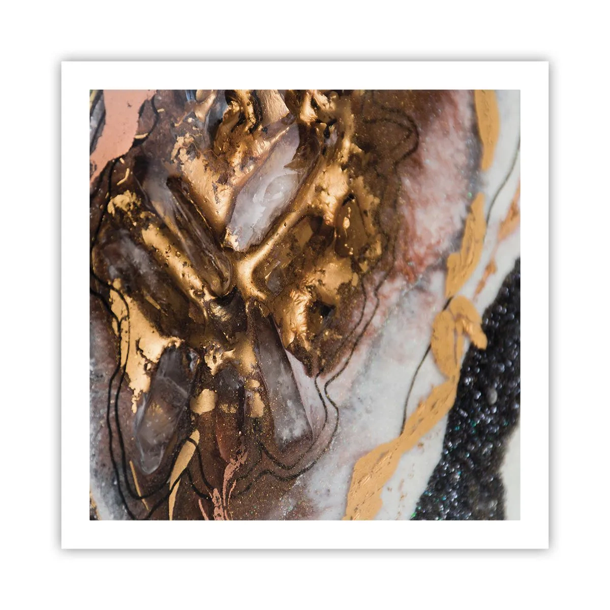 Pôster - O elemento terra - 60x60 cm