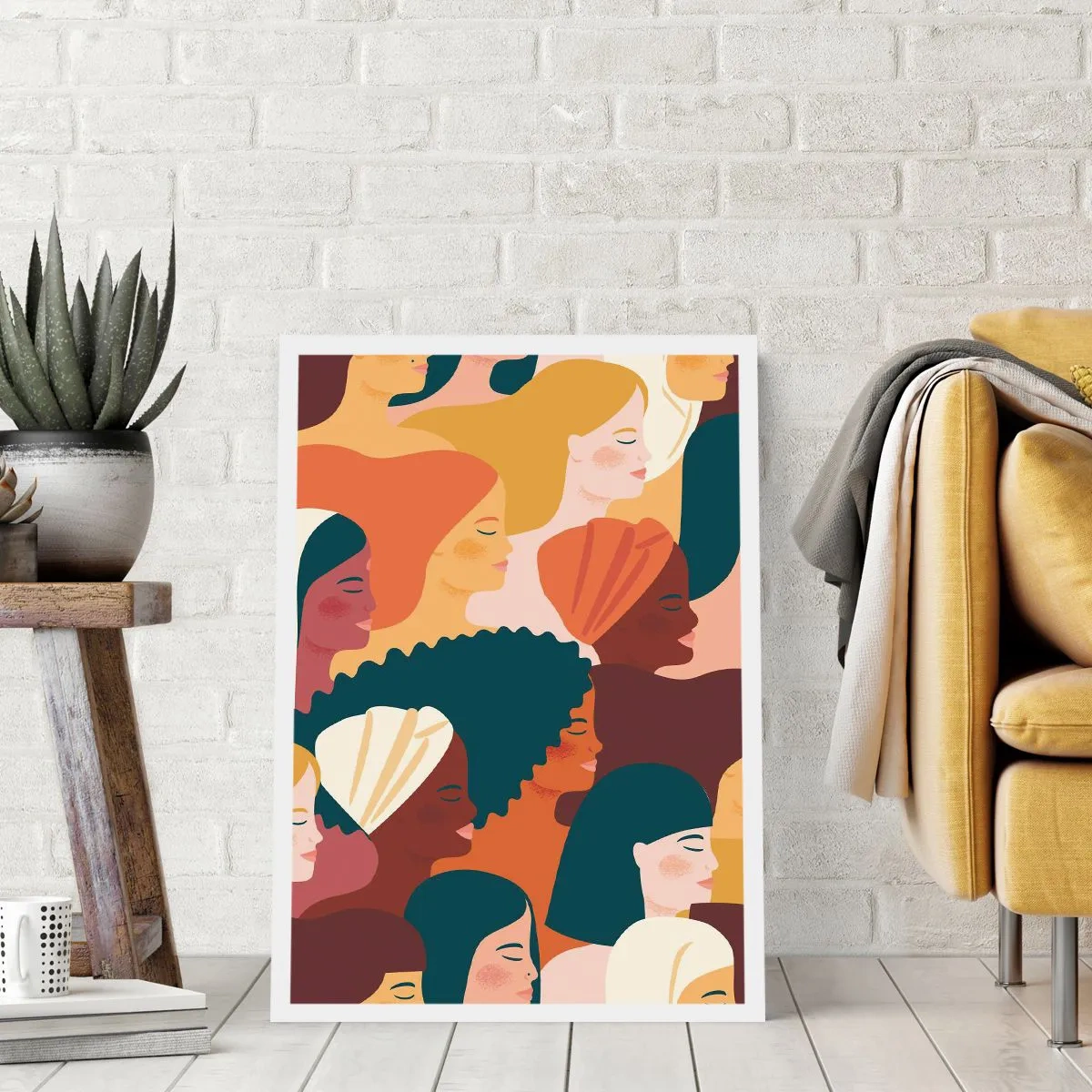 Pôster - Apenas feminilidade - 40x50 cm