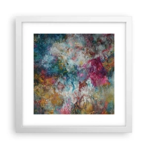 Pôster em moldura branca - Em plena floração - 30x30 cm