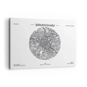 Quadro em tela - Anatomia de Birmingham - 100x70 cm