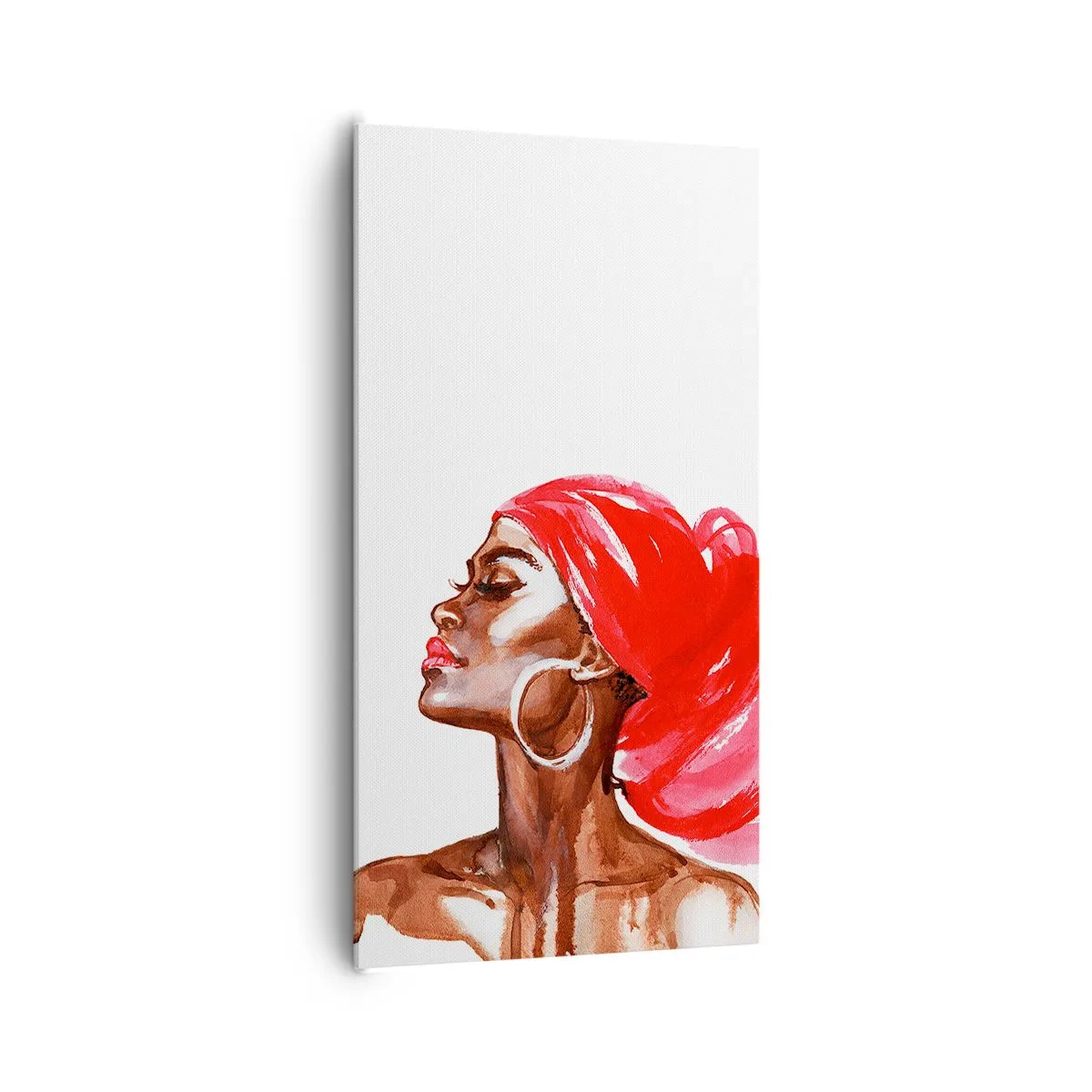 Quadro em tela - Há um vento que abre as narinas de um homem - 65x120 cm