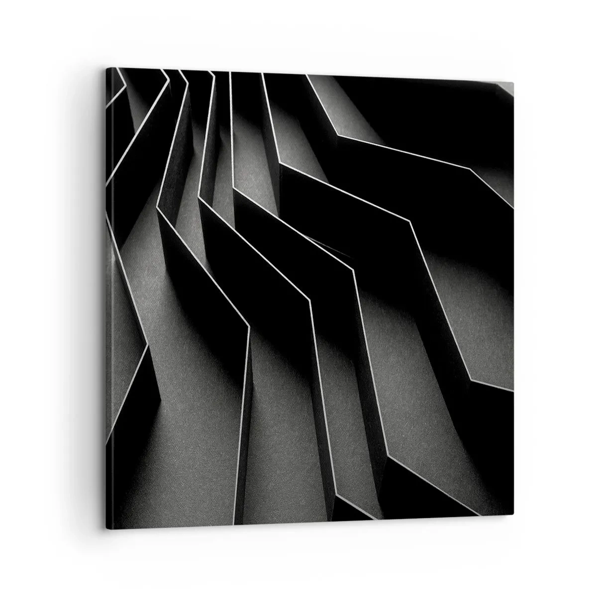 Quadro em tela - Ordem espacial - 60x60 cm