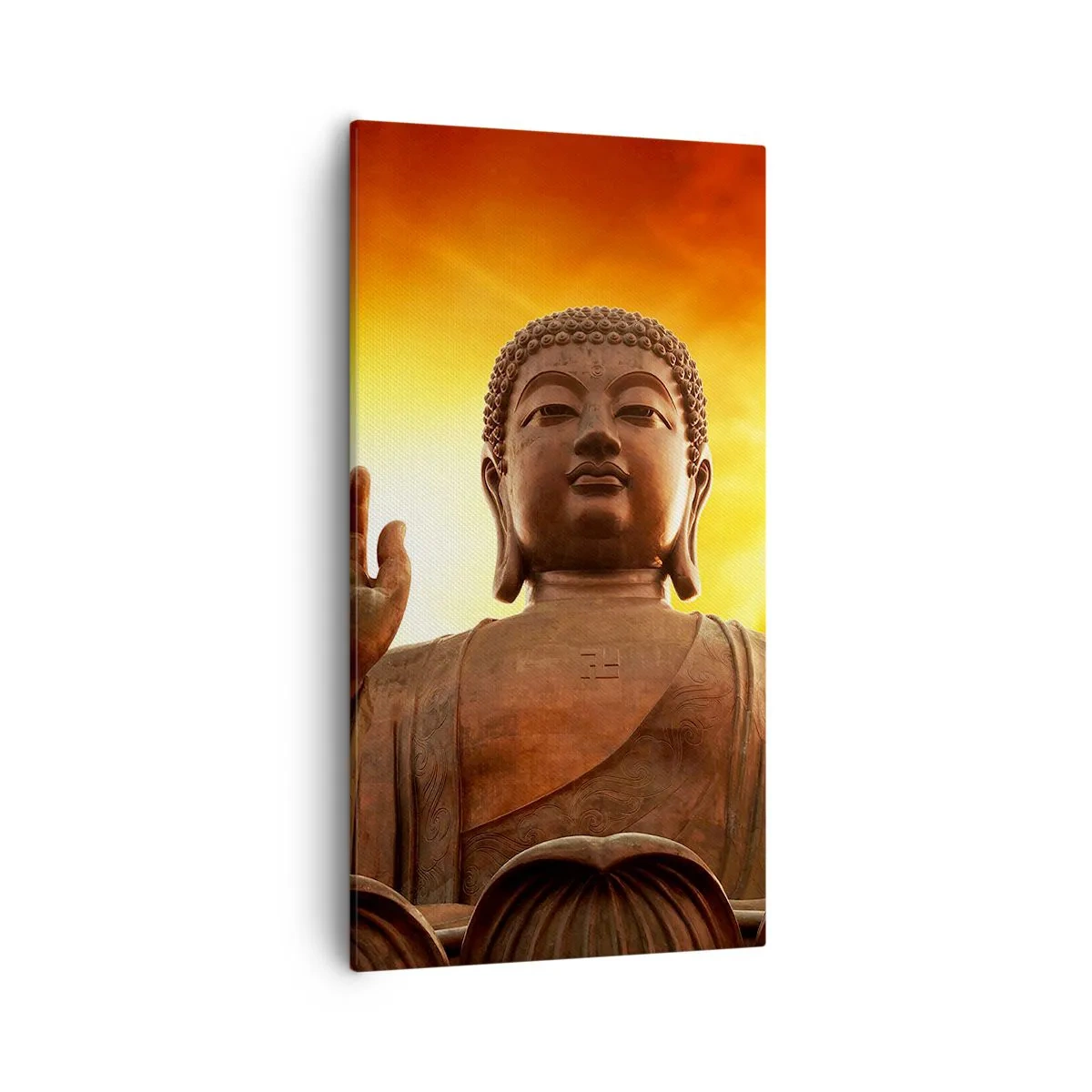 Quadro em tela - Paz do mundo - 55x100 cm