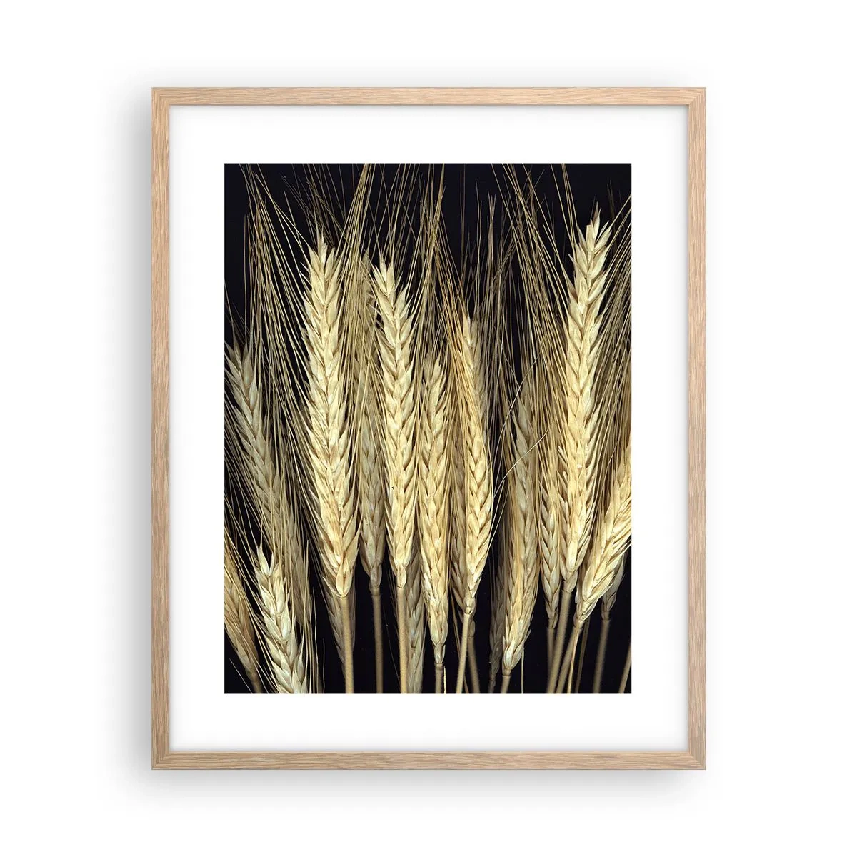 Pôster com moldura de carvalho claro - Magia rústica - 40x50 cm