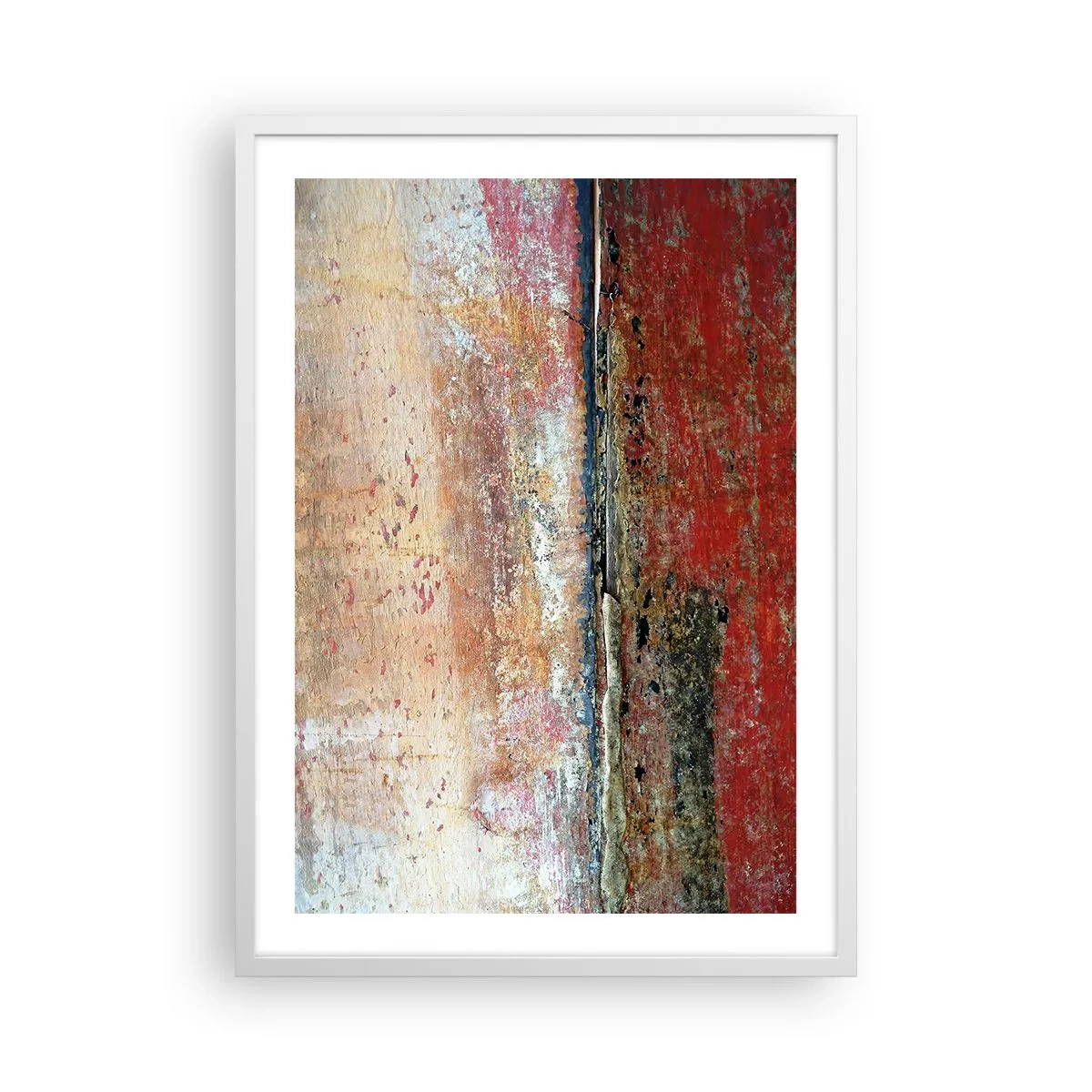 Pôster em moldura branca - Talvez seja o mar - 50x70 cm
