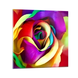 Quadro em vidro - É impossível - 30x30 cm