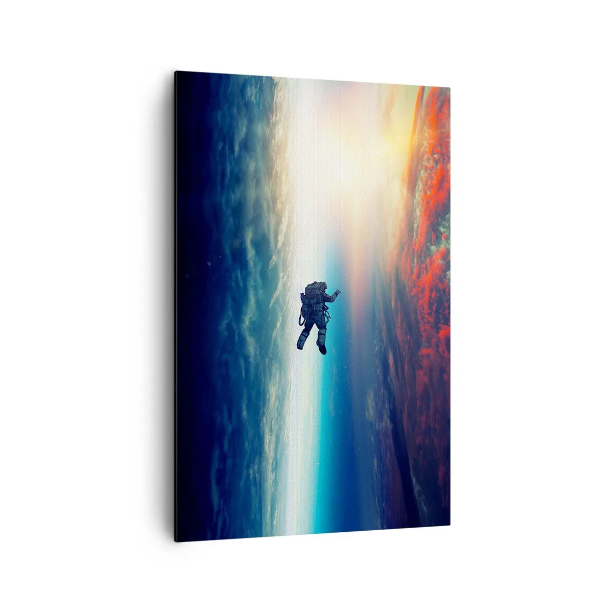Quadro em tela - Enfrentando o universo - 80x120 cm