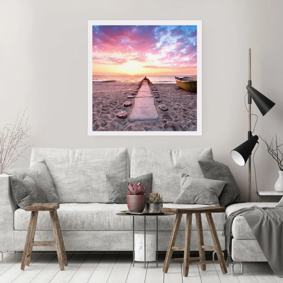 Pôster - Um momento de profunda experiência - 40x40 cm