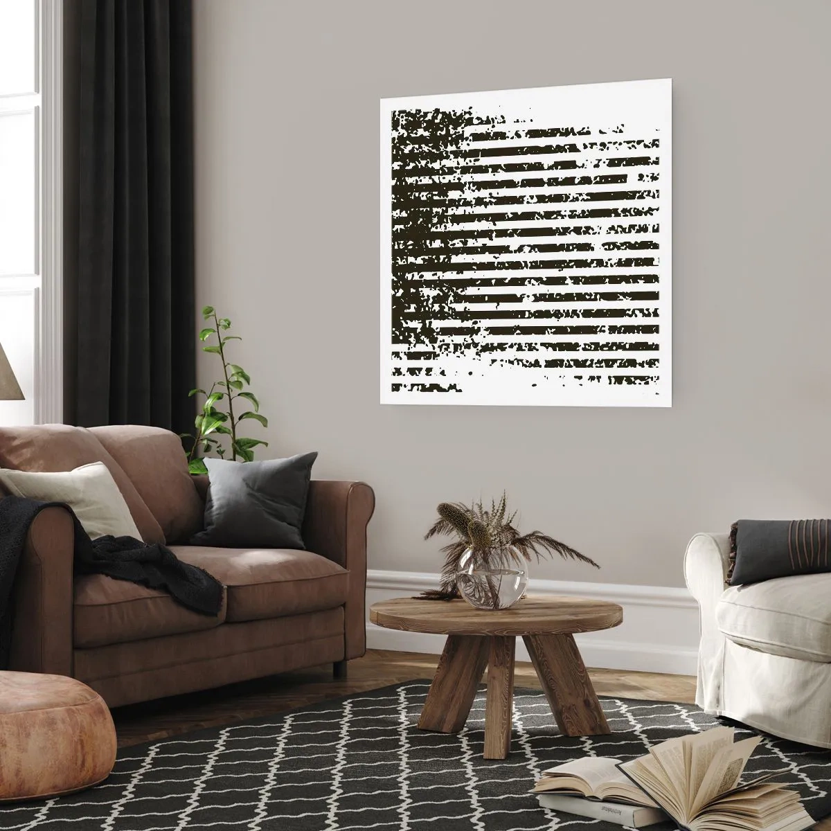 Pôster - Ritmo e ruído - 40x40 cm