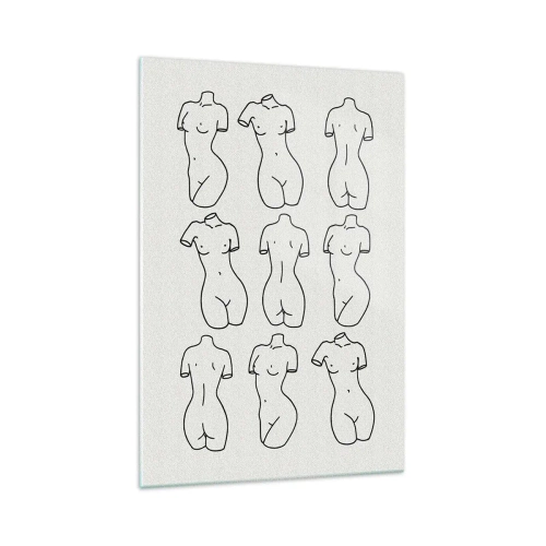 Quadro em vidro - Apenas Vênus - 70x100 cm