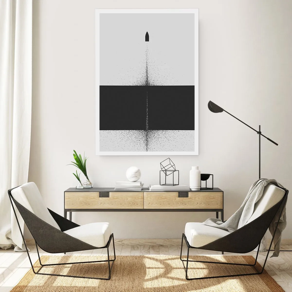 Pôster - Direto para o destino - 50x70 cm