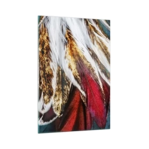 Quadro em vidro - Segredos de vôo - 80x120 cm