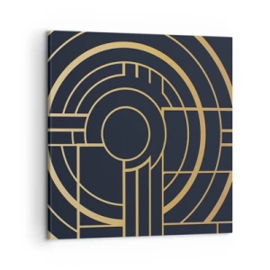 Quadro em tela - Rotação das coisas - 60x60 cm