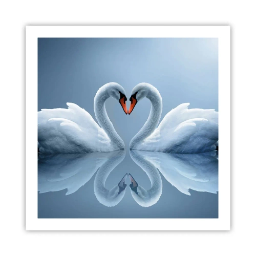 Pôster - Hora do amor - 60x60 cm