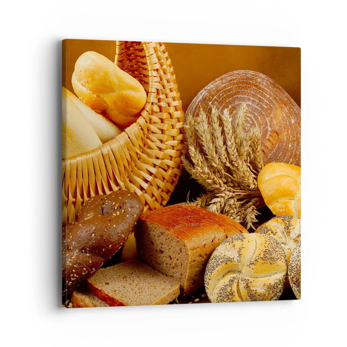 Quadro em tela - Safamo-nos novamente - 40x40 cm