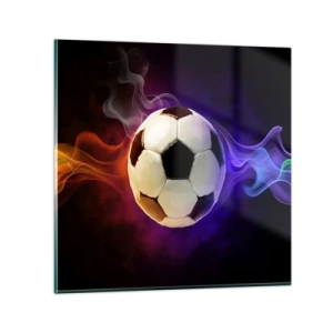 Quadro em vidro - O poder mágico do jogo - 70x70 cm
