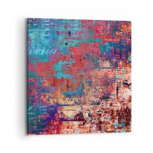 Quadro em tela - Memória e esquecimento - 70x70 cm