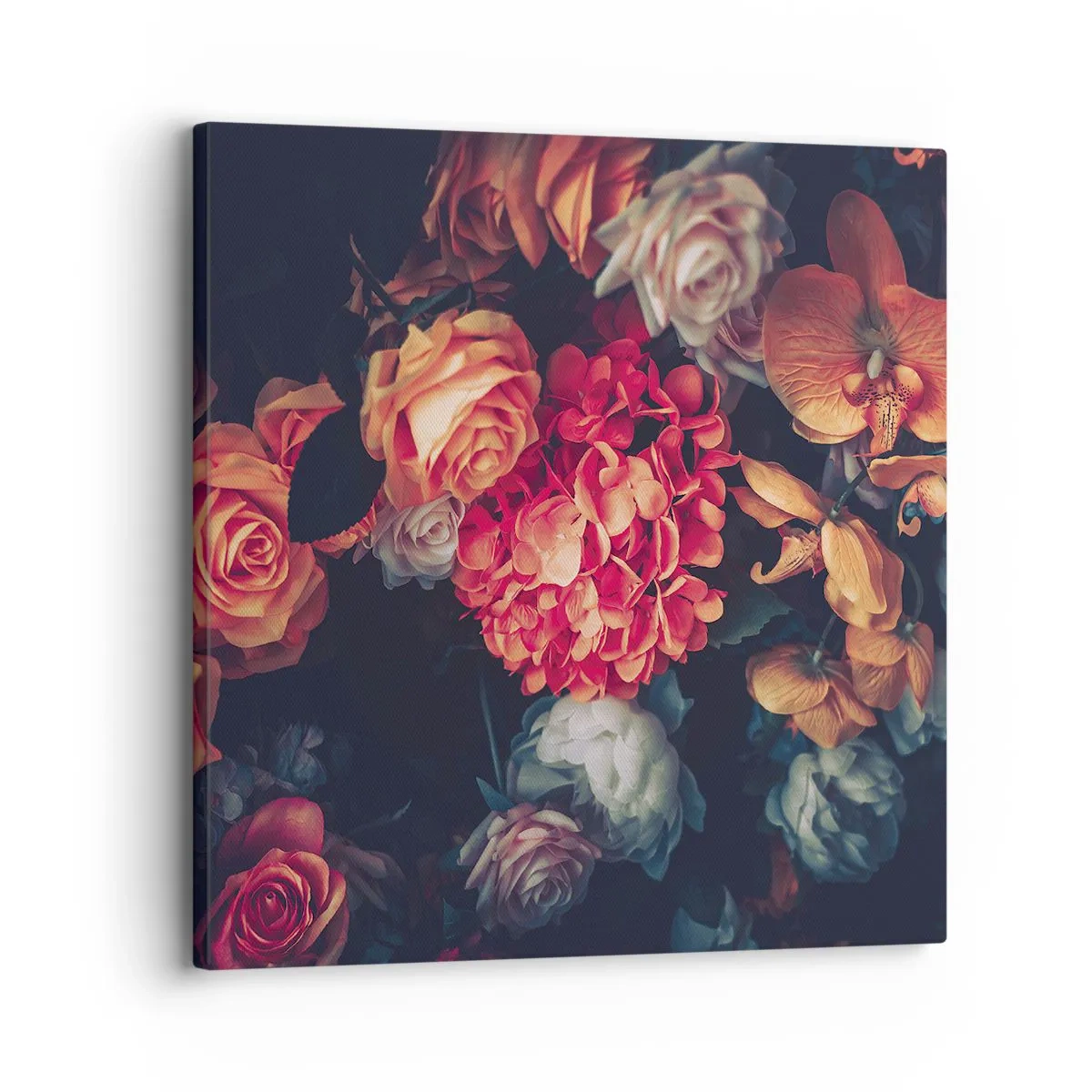 Quadro em tela - Como nos mestres holandeses - 30x30 cm