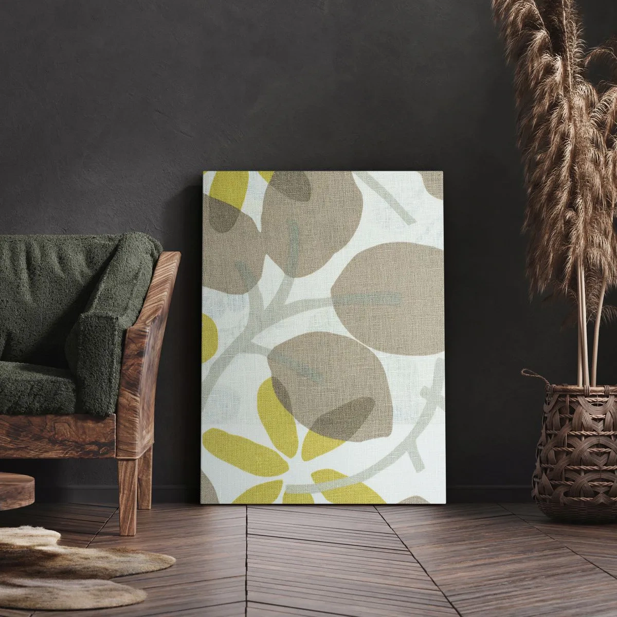 Quadro em tela - Composição a pleno sol - 50x70 cm