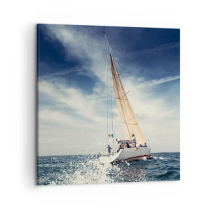 Quadro em tela - Não nos alcançarão! - 50x50 cm