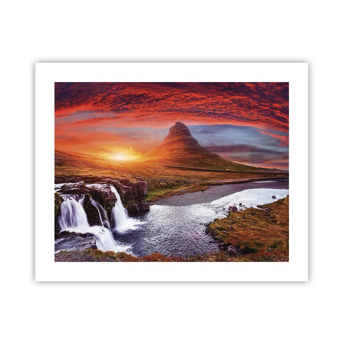 Pôster - A vista da Terra Média - 50x40 cm