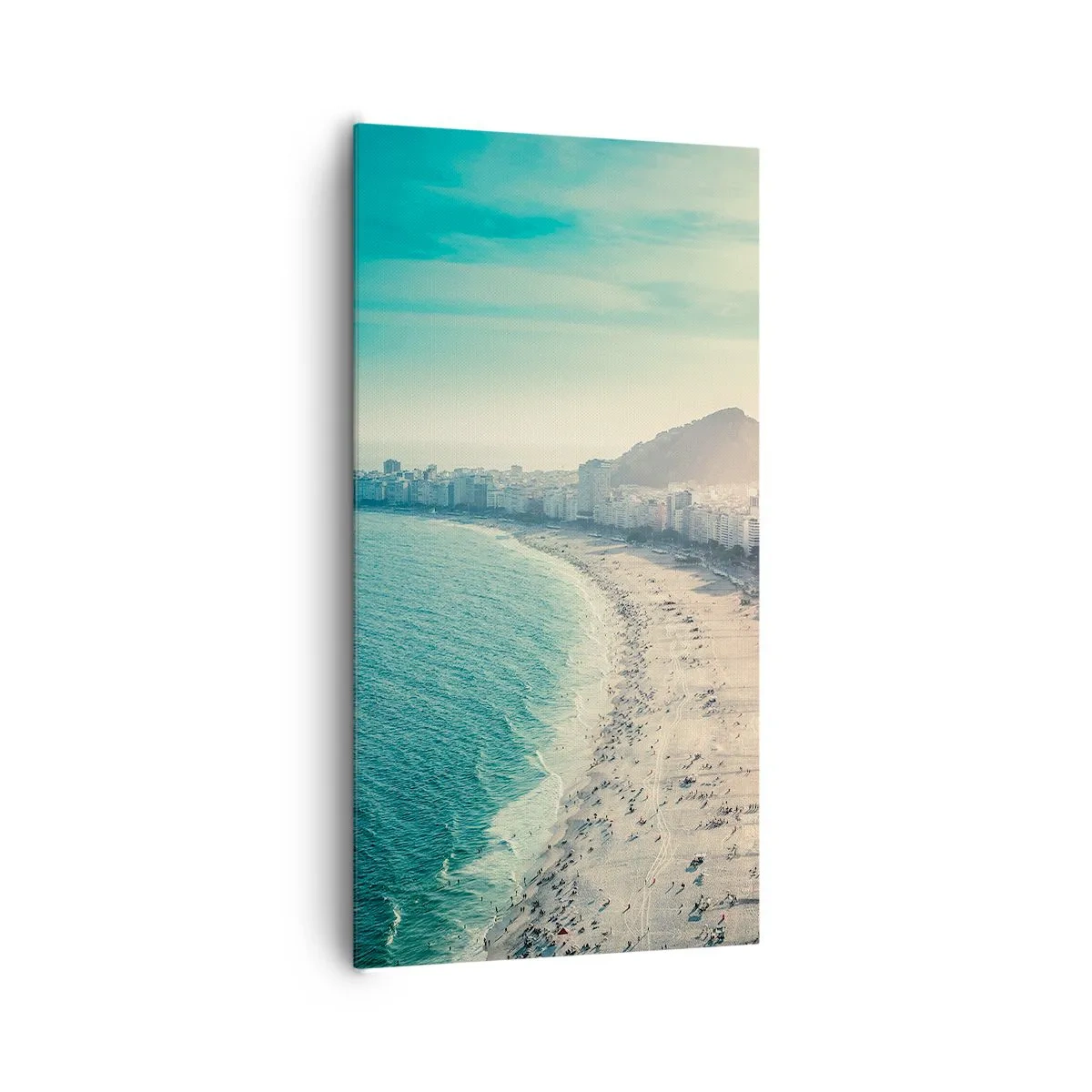 Quadro em tela - Férias eternas no Rio - 65x120 cm