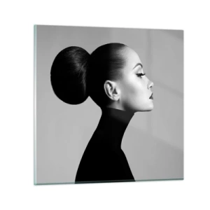 Quadro em vidro - Nefertiti moderna - 70x70 cm