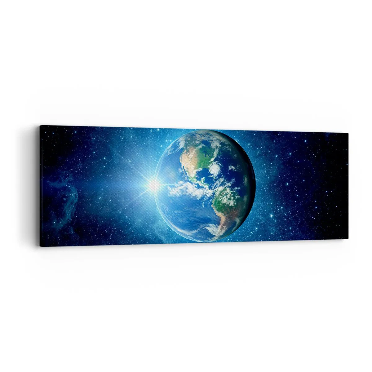 Quadro em tela - Estamos no céu - 90x30 cm