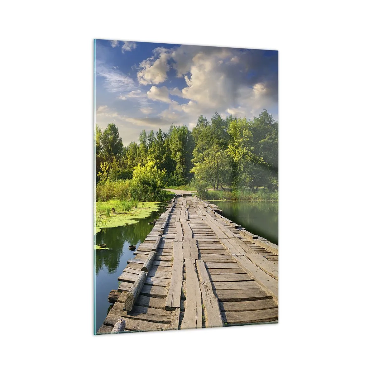 Quadro em vidro - Verão em todos os lugares - 50x70 cm