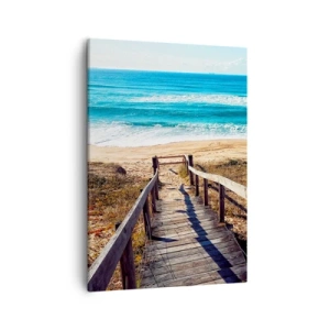 Quadro em tela - Corra! - 50x70 cm