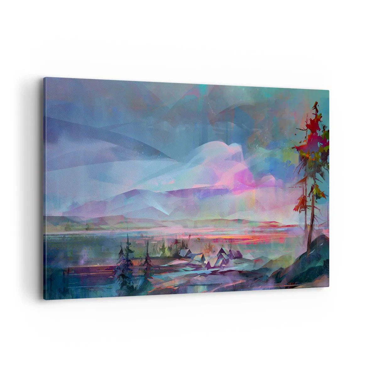 Quadro em tela - Sob um céu benevolente - 100x70 cm