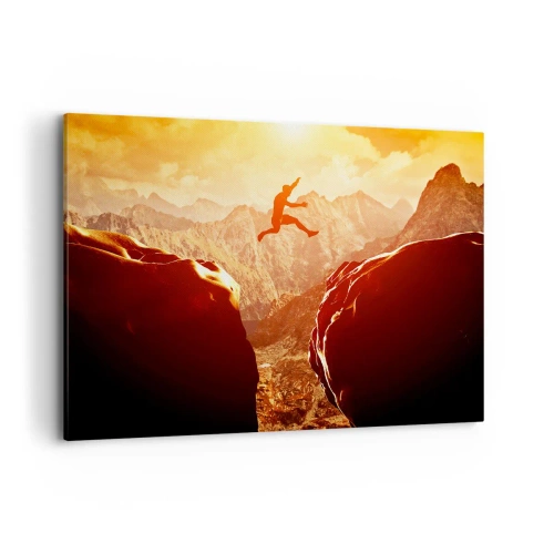 Quadro em tela - Superando os limites - 100x70 cm
