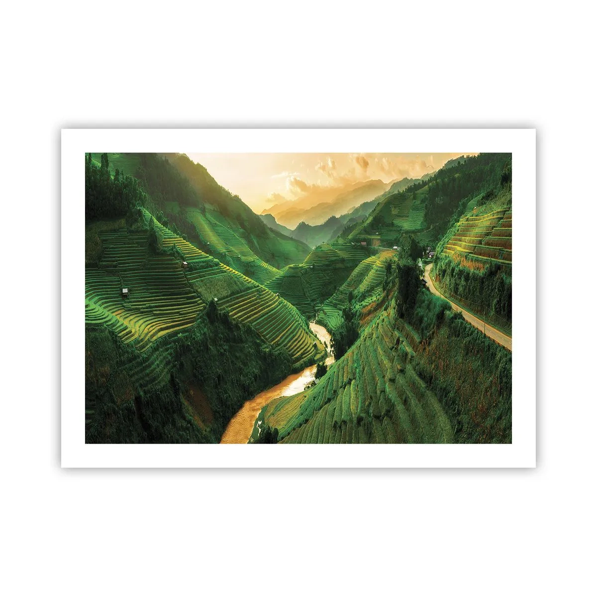 Pôster - Vale vietnamita - 70x50 cm