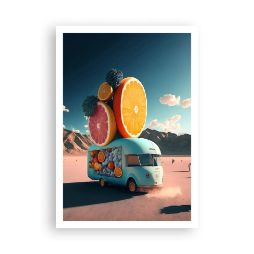 Pôster - O sabor das férias - 70x100 cm