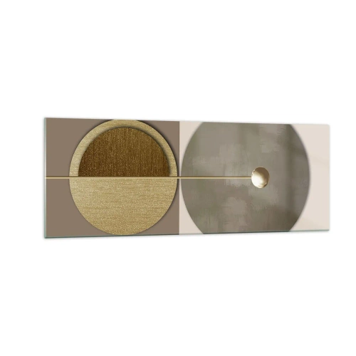 Quadro em vidro - Equilíbrio perfeito - 140x50 cm