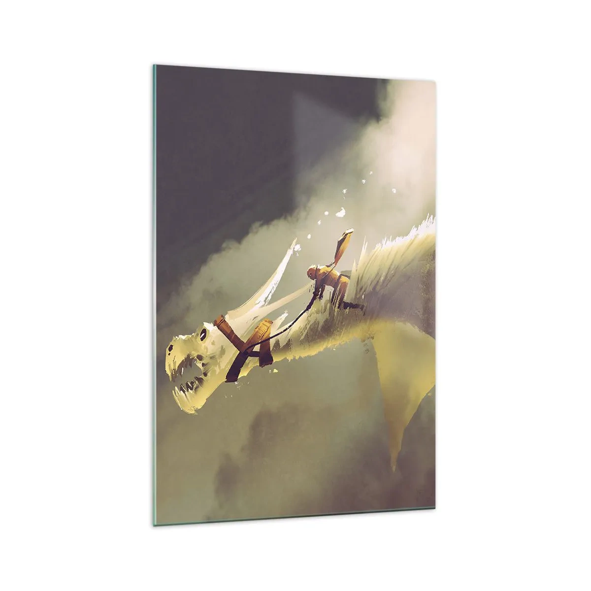 Quadro em vidro - A resgatar o mundo - 70x100 cm