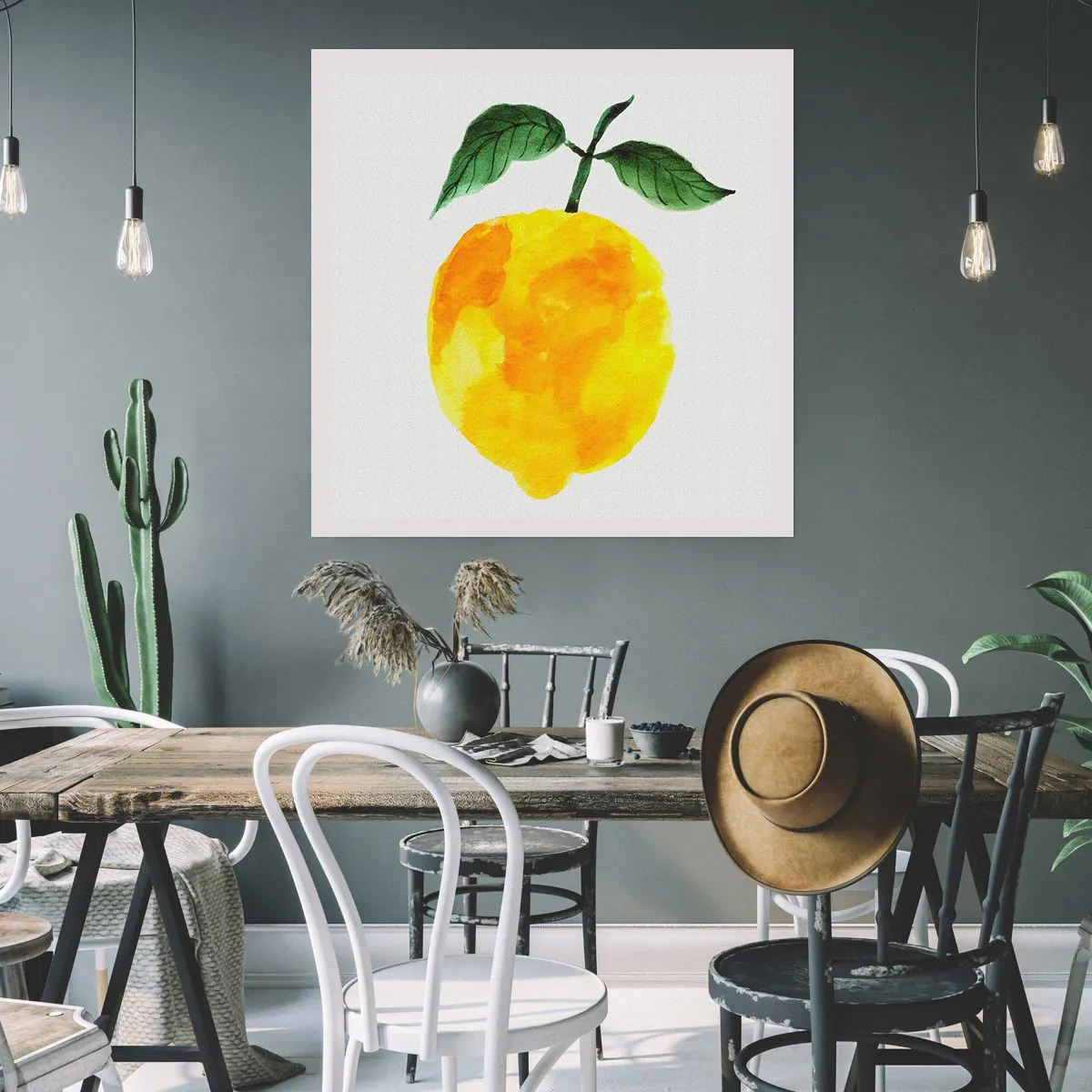 Pôster - Como saborear o sol - 40x40 cm