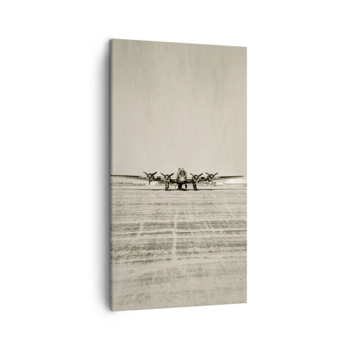 Quadro em tela - Pronto como sempre - 45x80 cm