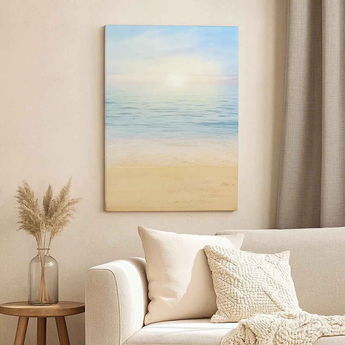 Quadro em tela - Grande azul - 50x70 cm