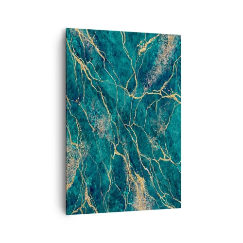 Quadro em tela - Veia dourada - 70x100 cm